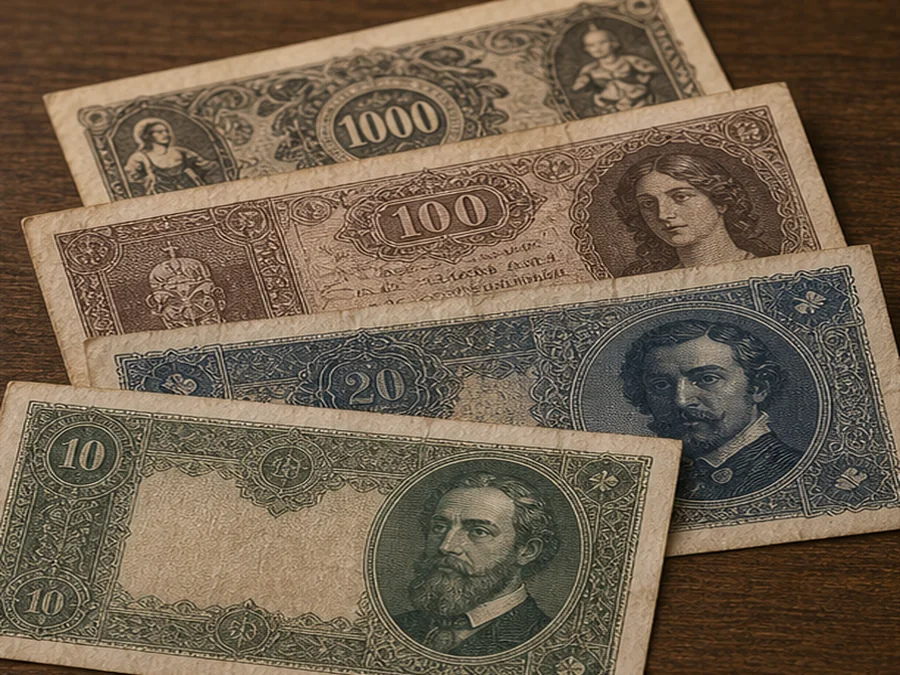 Régi bankjegyek